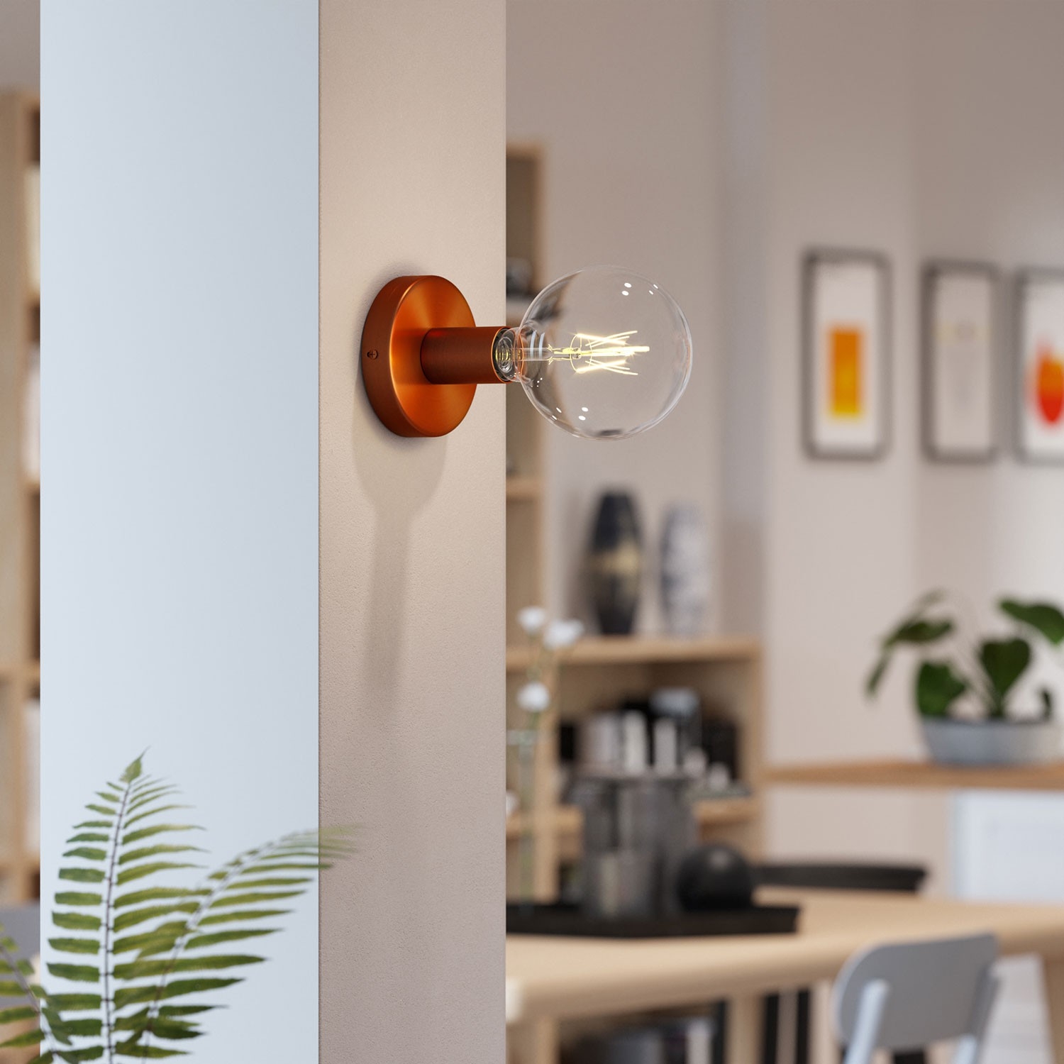 Metal Simple Wall & Ceiling Light Sconce