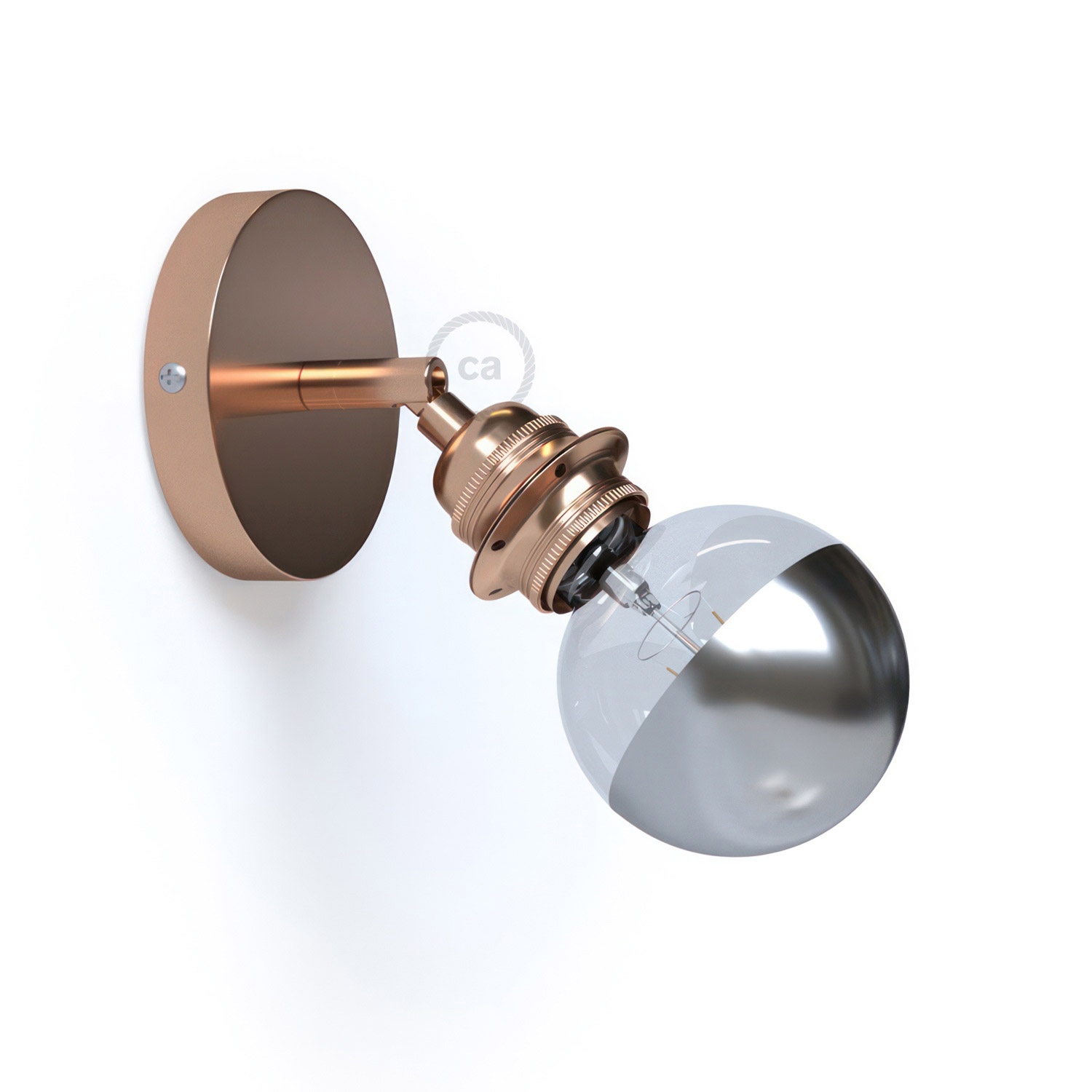 Adjustable wall or ceiling light for light shade.