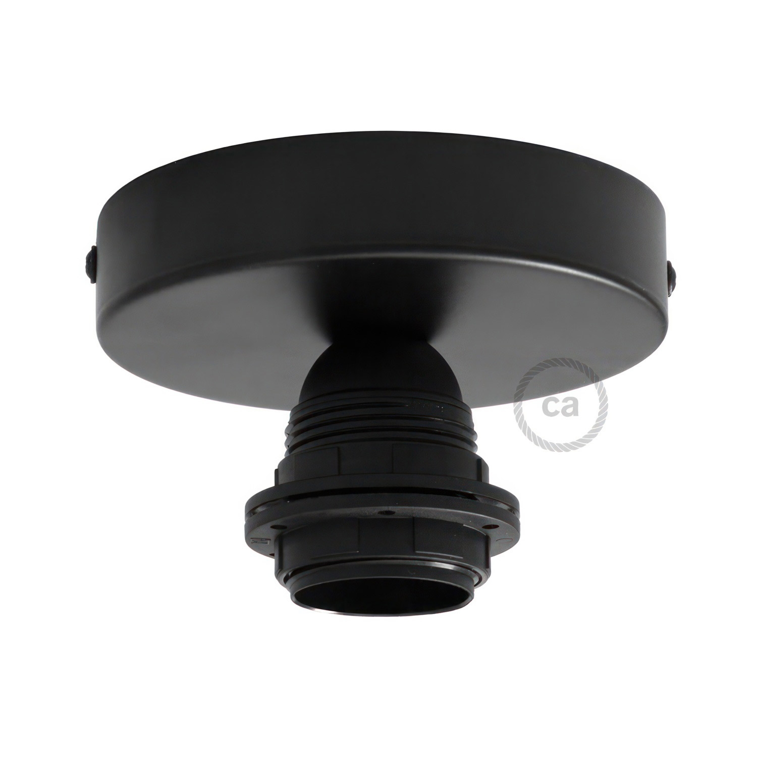 Fermaluce Metal with E27 threaded lamp holder, the metal wall or ceiling light source