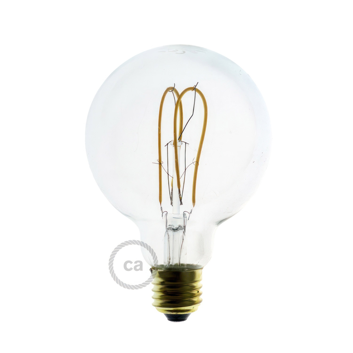 Fermaluce Metal with E27 threaded lamp holder, the metal wall or ceiling light source