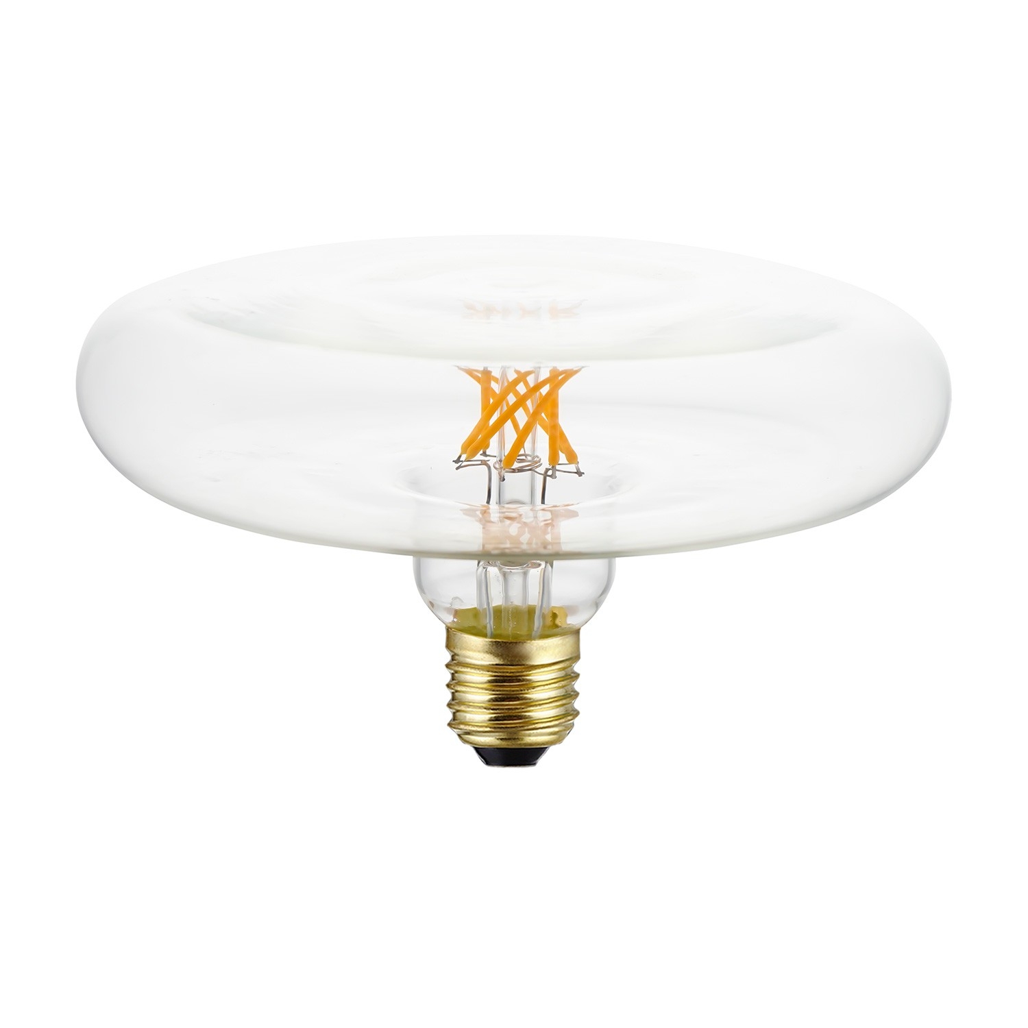 DASH D170 LED Clear bulb twisted filament 6W E27 Dimmable 2700K