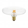 DASH D170 LED Clear bulb twisted filament 6W E27 Dimmable 2700K