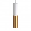Tub-E14, spotlight double metal tube, with double E-14 lamp holder ring