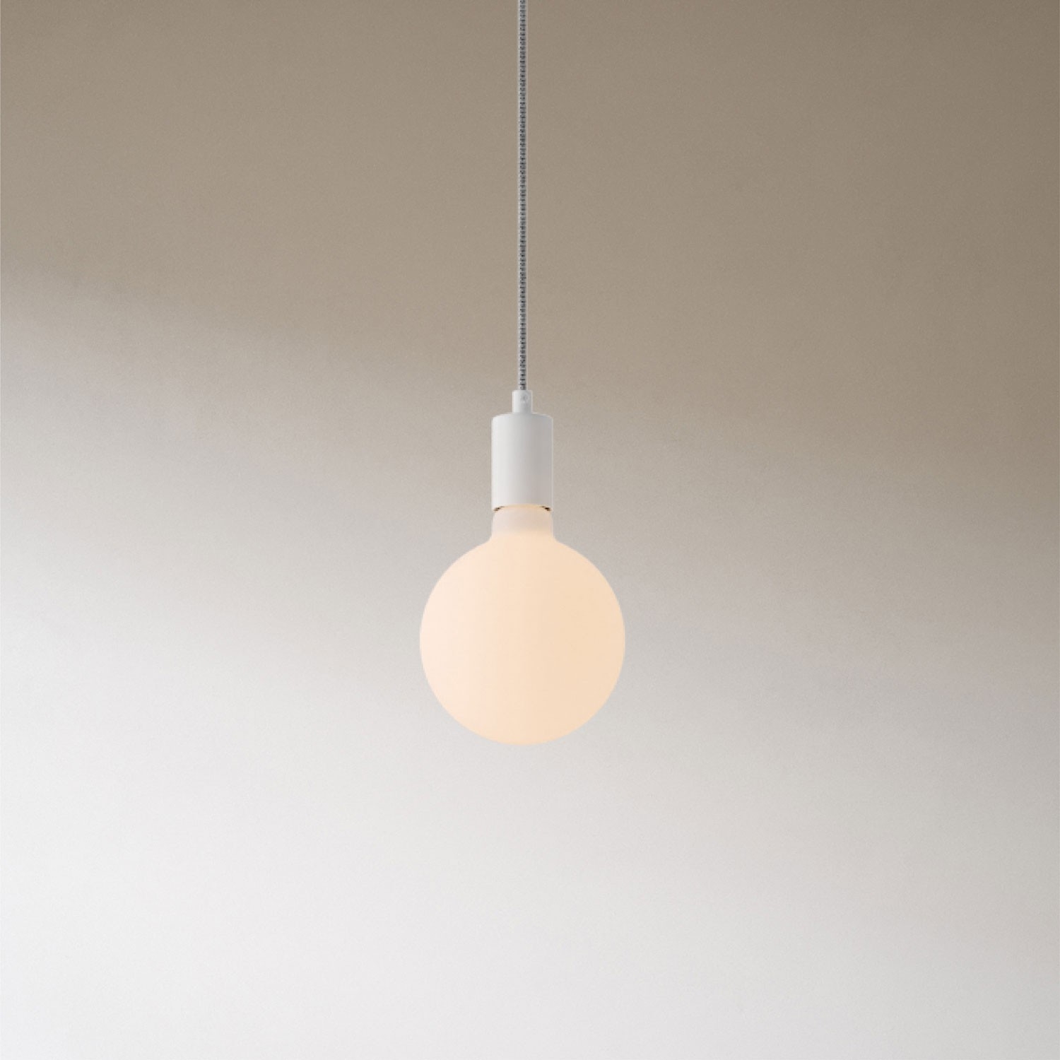 Spider - 3-light multi-pendant Made in Italy lamp featuring fabric cable and metal finishes