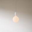 Spider - 3-light multi-pendant Made in Italy lamp featuring fabric cable and metal finishes