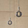 Spider - 4-light multi-pendant Made in Italy lamp featuring fabric cable and metal finishes