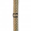 Metal cable tie clip for 24mm diameter rope cable
