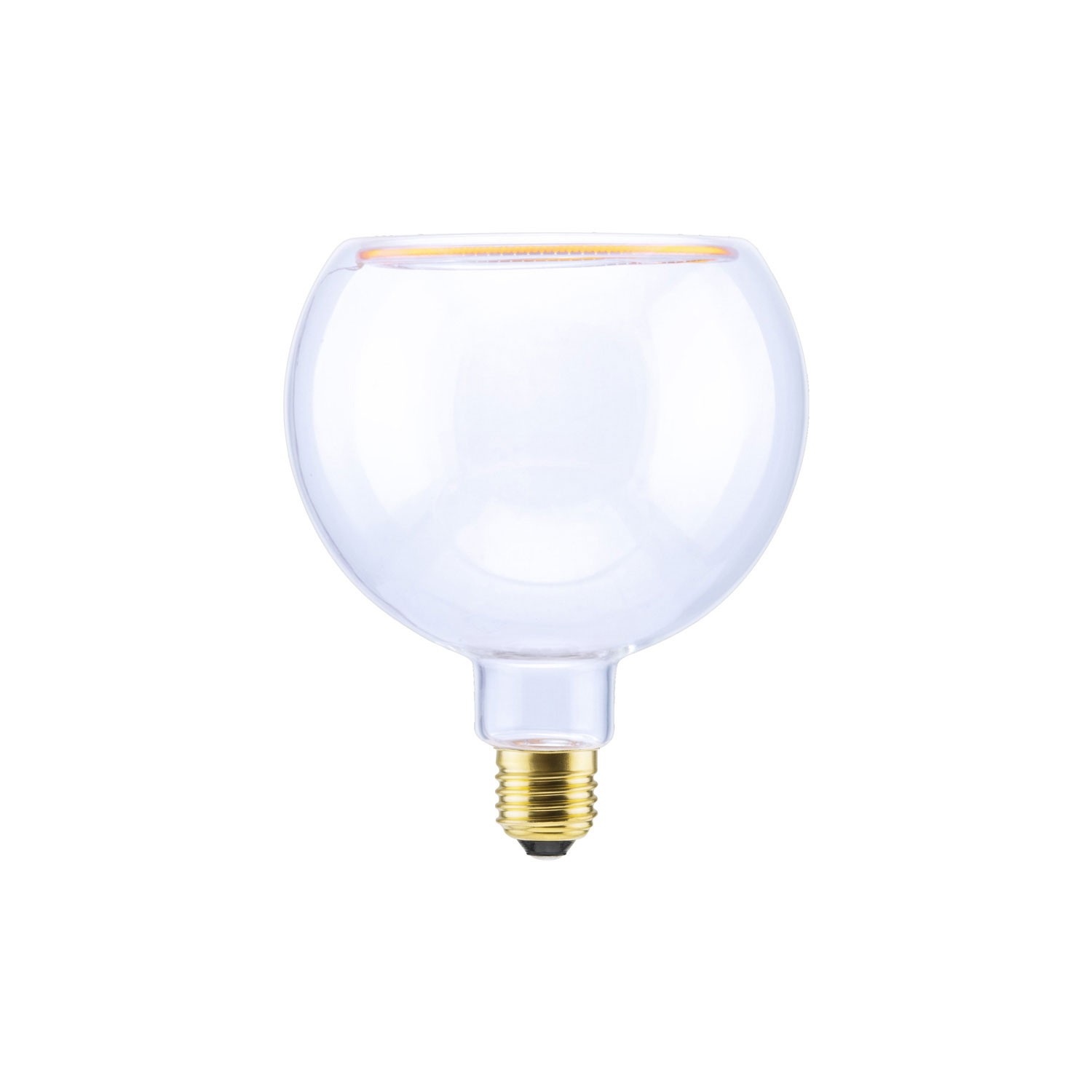 LED Globo G125 Clear Linea Floating 8W Dimmable 2200K bulb