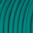 RM71 Turquoise Round Rayon Electrical Fabric Cloth Cord Cable