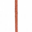 RN27 Orange Clay Jute Round Electrical Fabric Cloth Cord Cable