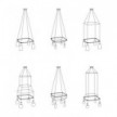 Square Cage - Structure for lamps