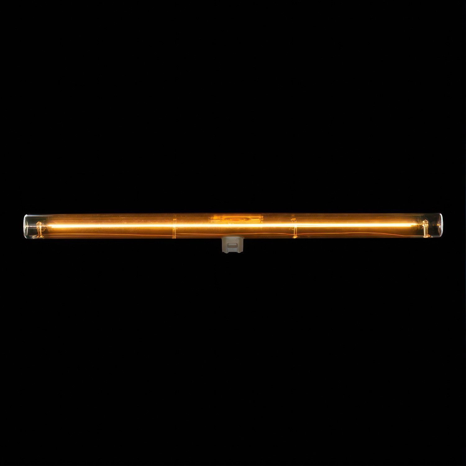 LED Linear Golden S14d Light Bulb - length 500 mm 8W 430Lm 1900K Dimmable