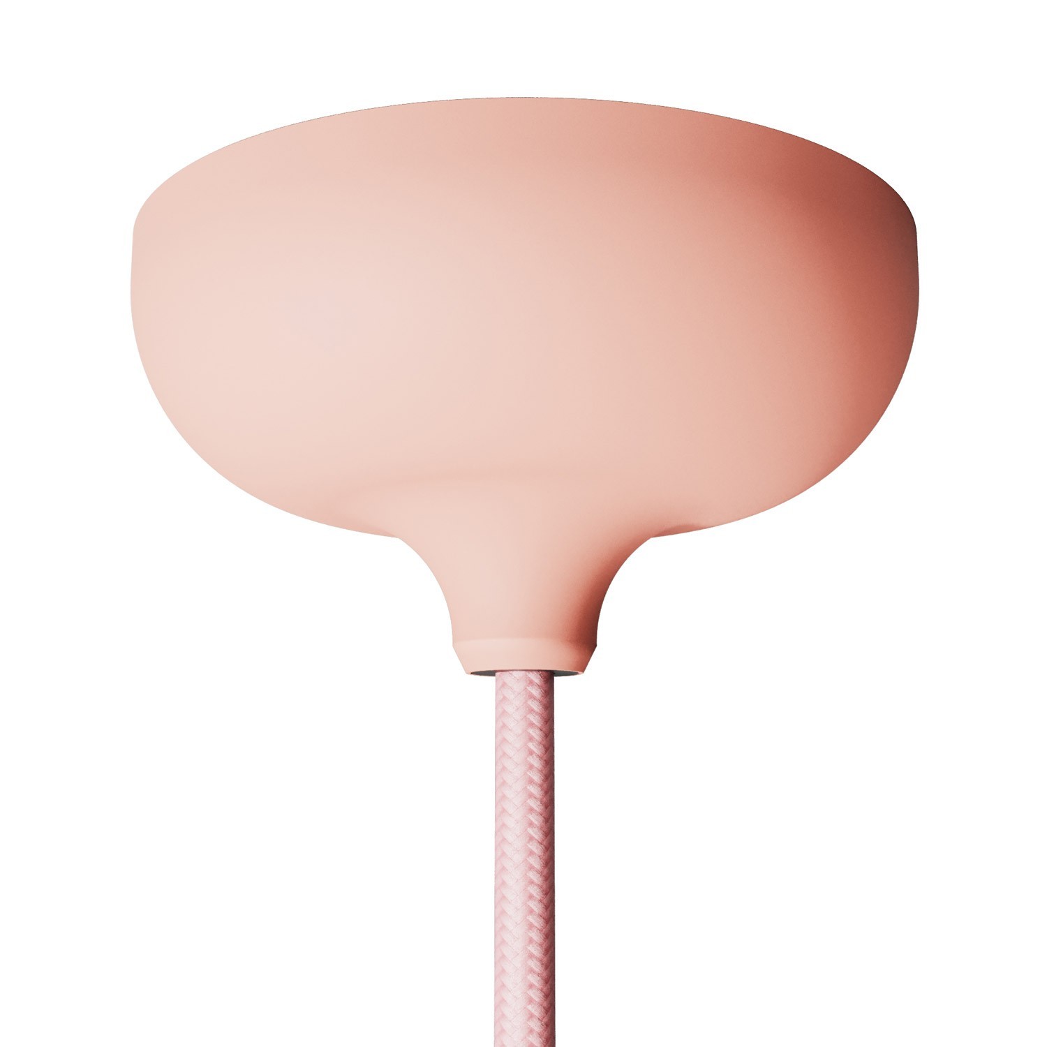 Silicone rose kit with central hole and arrangement for a side hole