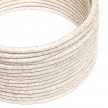 Pendant light cord set for shade in white