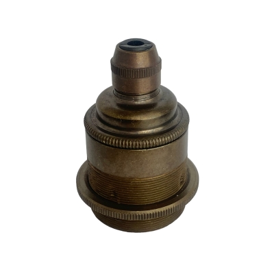 Vintage style Large Brass E27 lamp holder