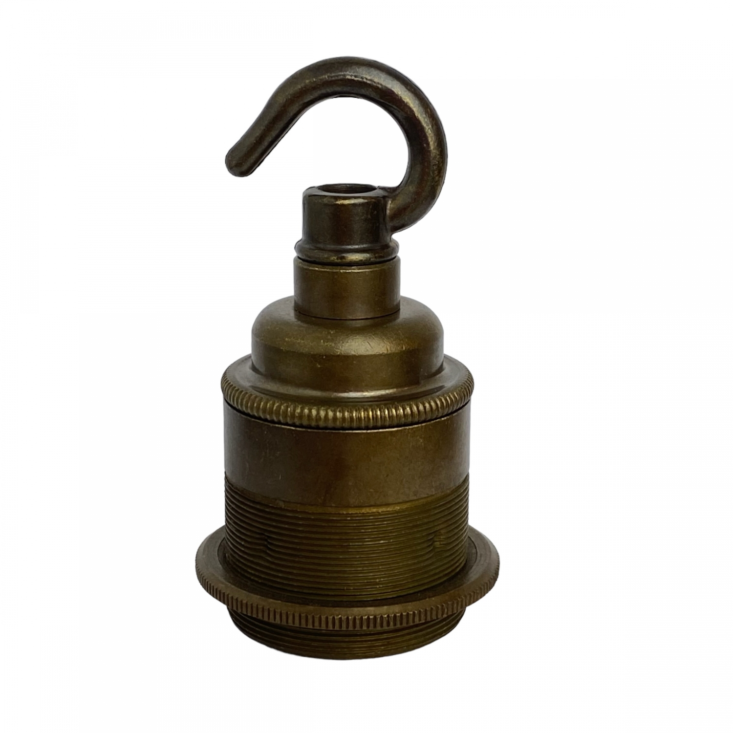 Lampholder Large Brass with Hook