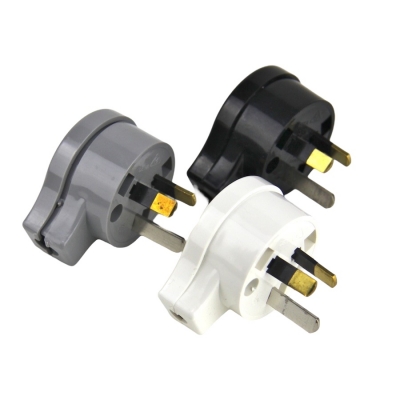 Electrical Plug Male 3 pin socket AU Side entry