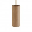 Tub-E14, wooden tube for spotlight with E14 double ring lamp holder