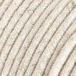 Ultra Soft silicone electric cable with White Melange linen lining - RN01 round 2x0,75 mm