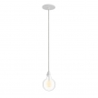 Pendant Light for Shade: Flush White