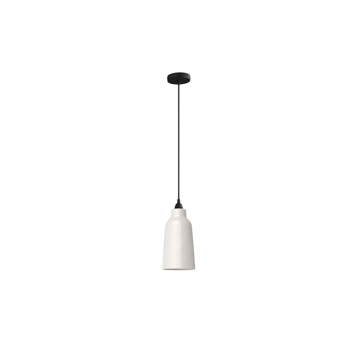 Ceramic Pendant Light: Bottle