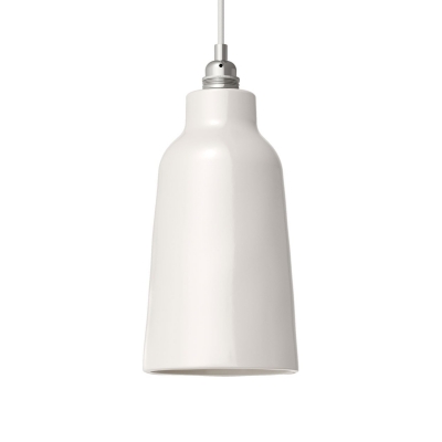 Ceramic Pendant Light: Bottle