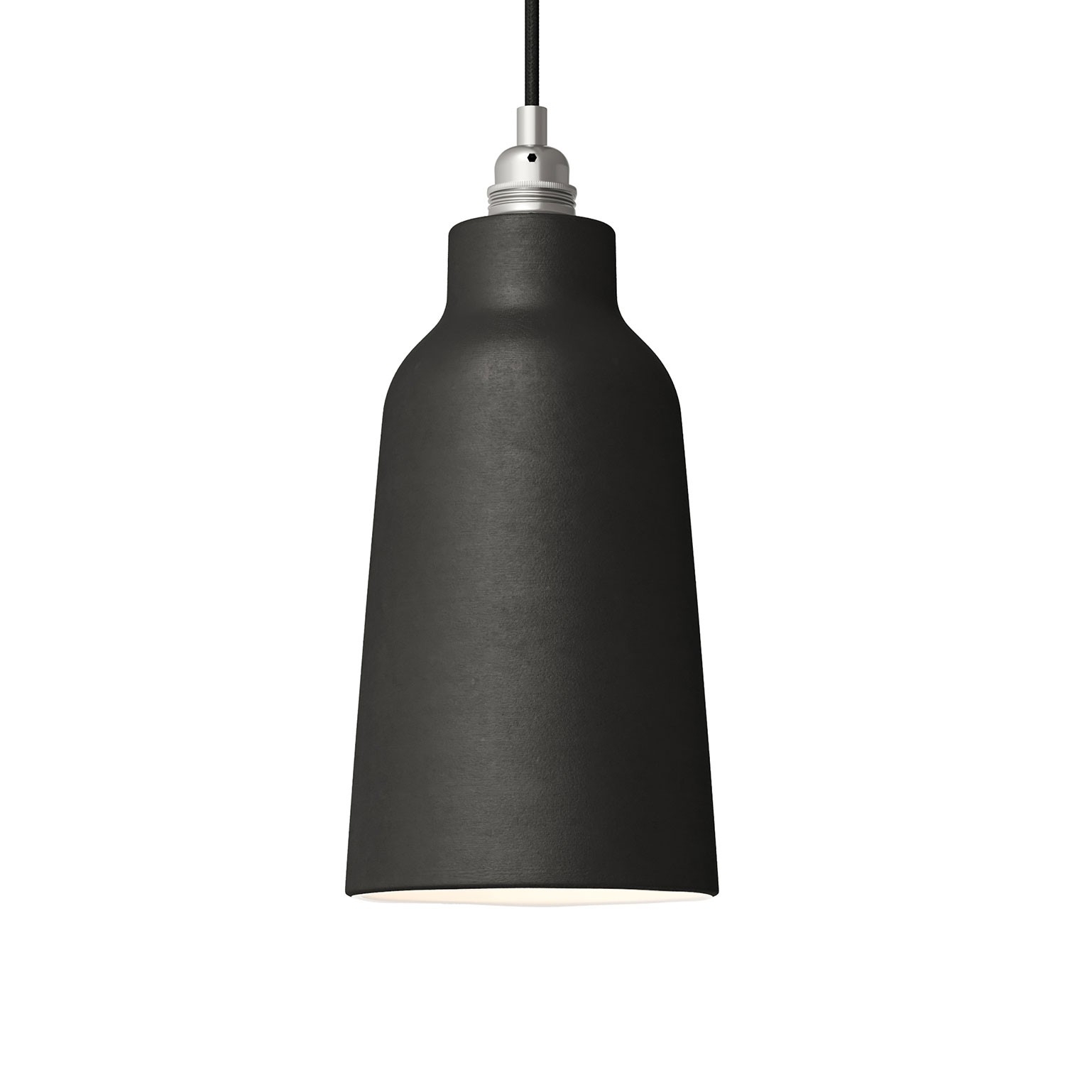 Ceramic Pendant Light: Bottle