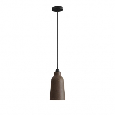 Ceramic Pendant Light: Bottle
