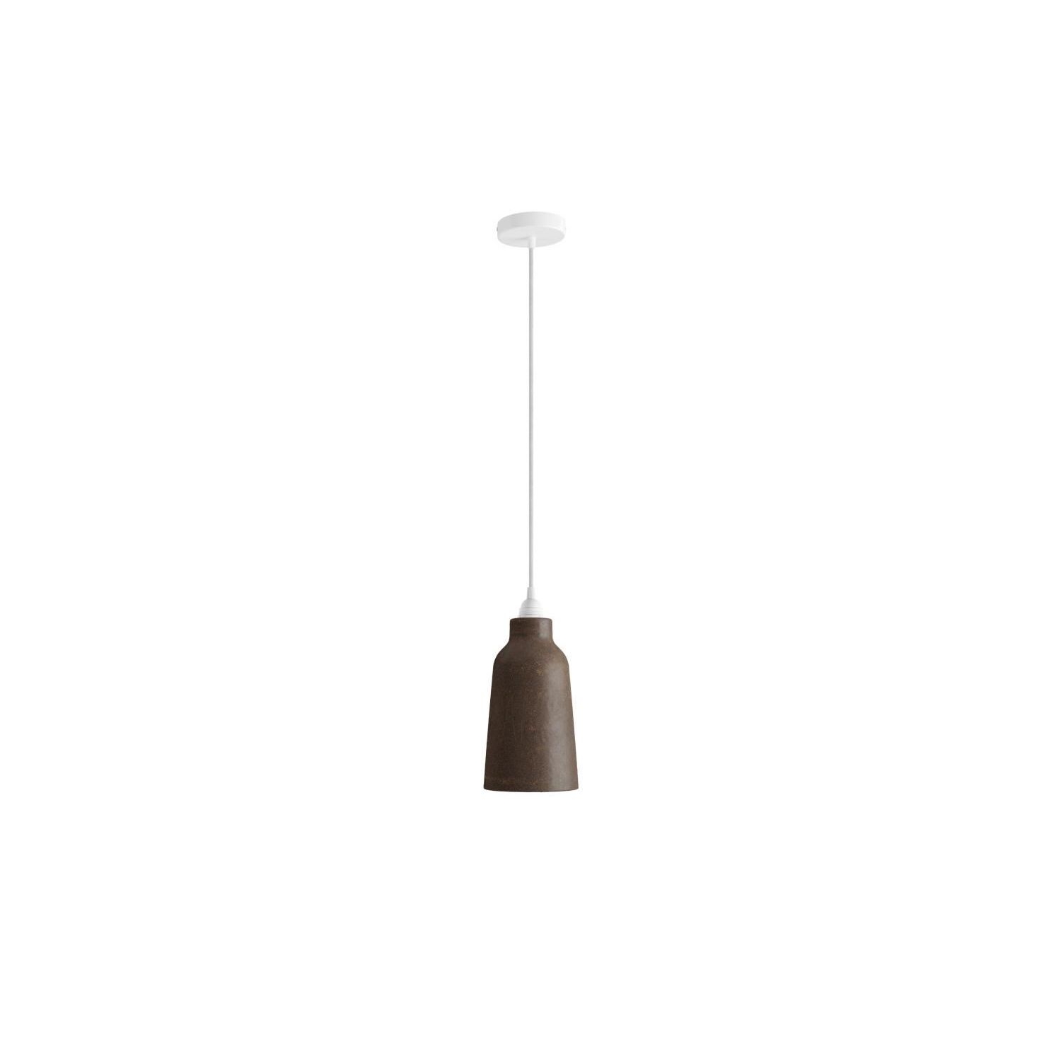 Ceramic Pendant Light: Bottle