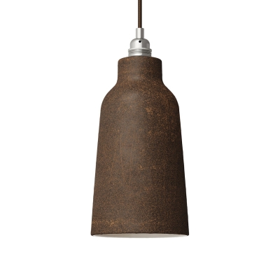 Ceramic Pendant Light: Bottle