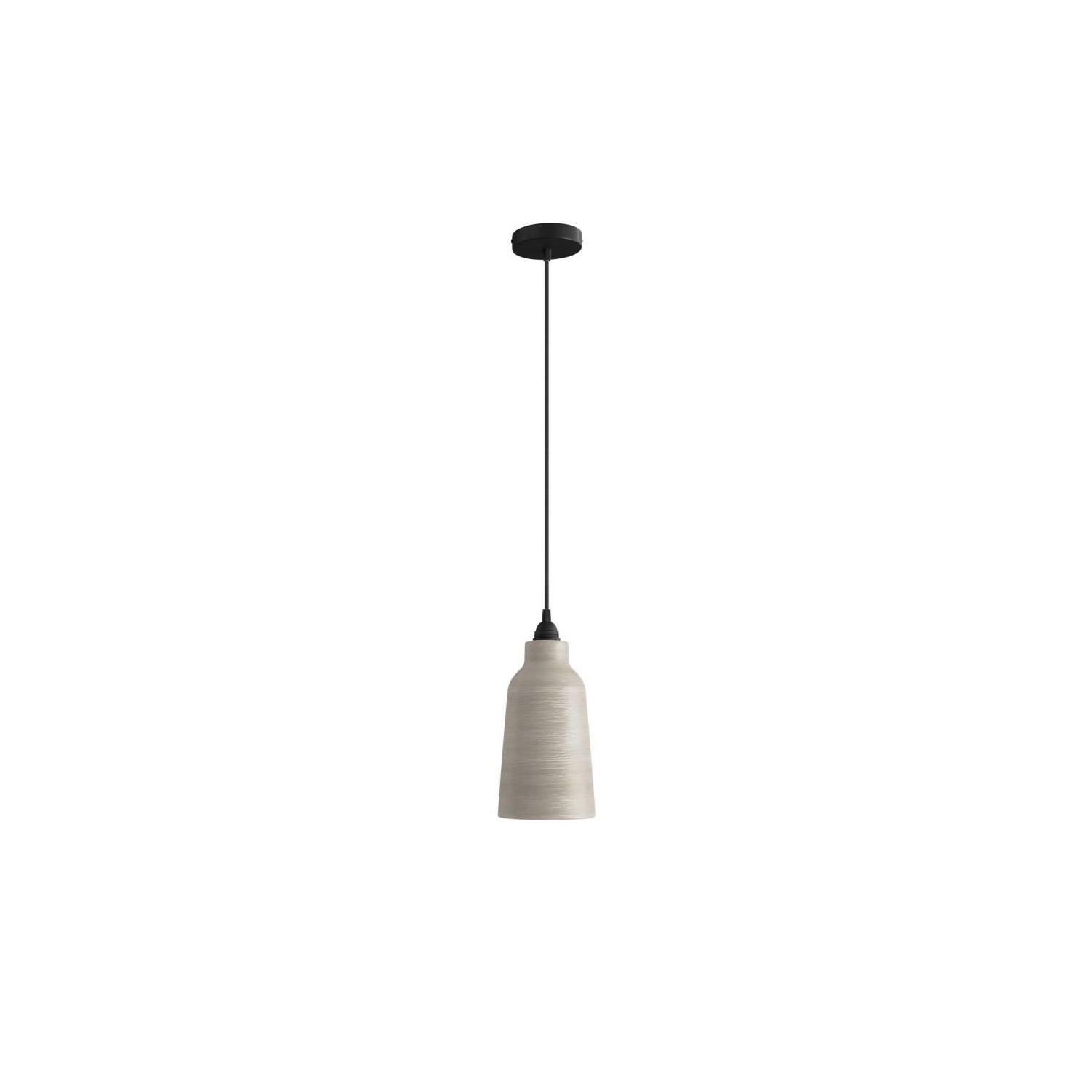 Ceramic Pendant Light: Bottle