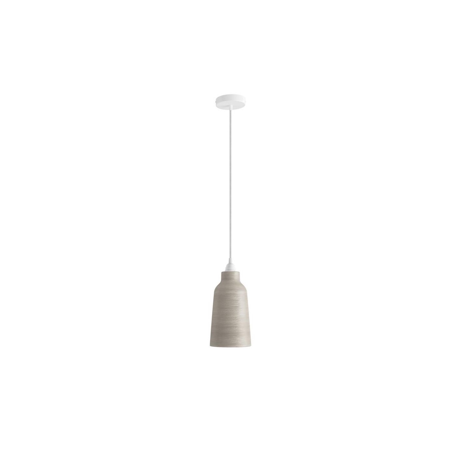 Ceramic Pendant Light: Bottle