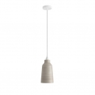 Ceramic Bottle Pendant Light: Dove