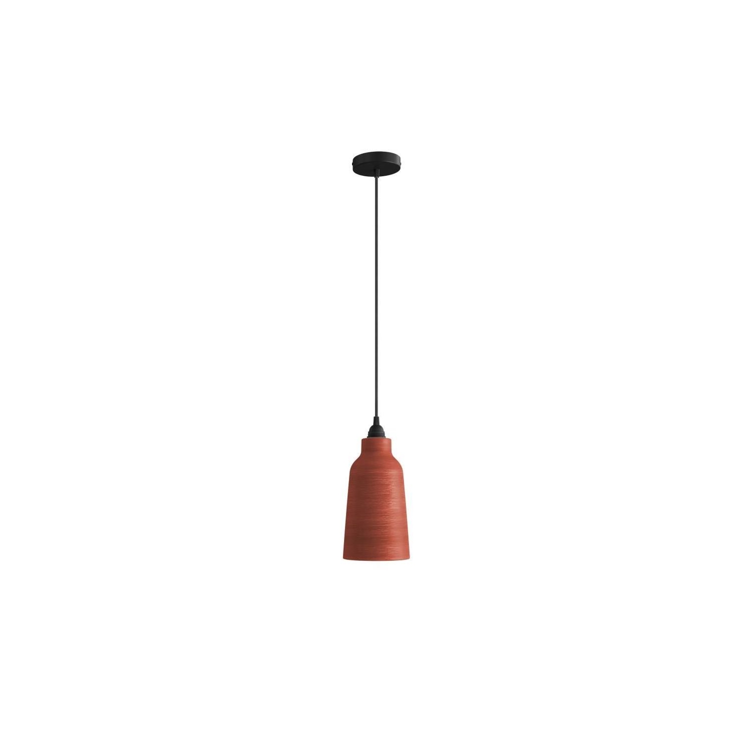 Ceramic Pendant Light: Bottle