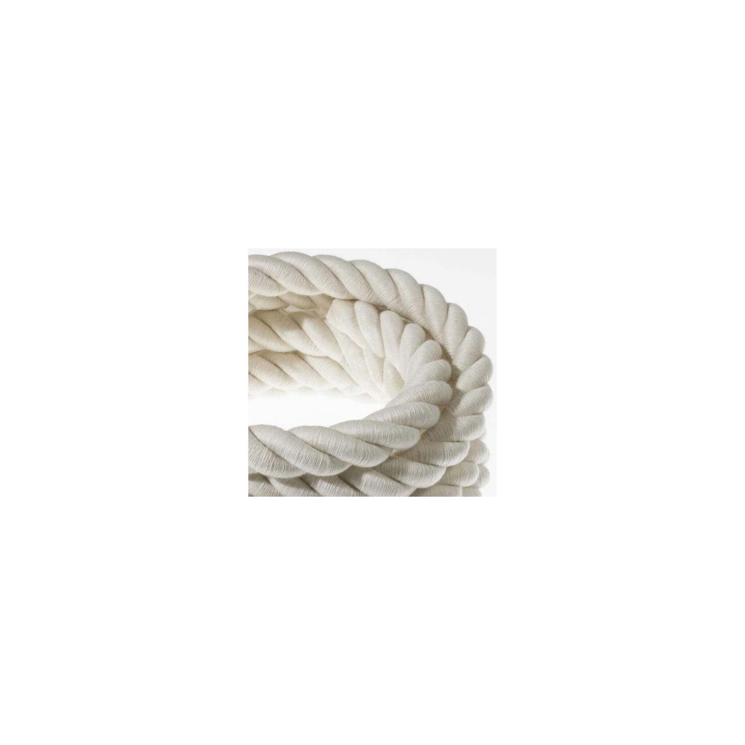 Rope Cable XL, 2XL, 3XL. Raw Cotton.