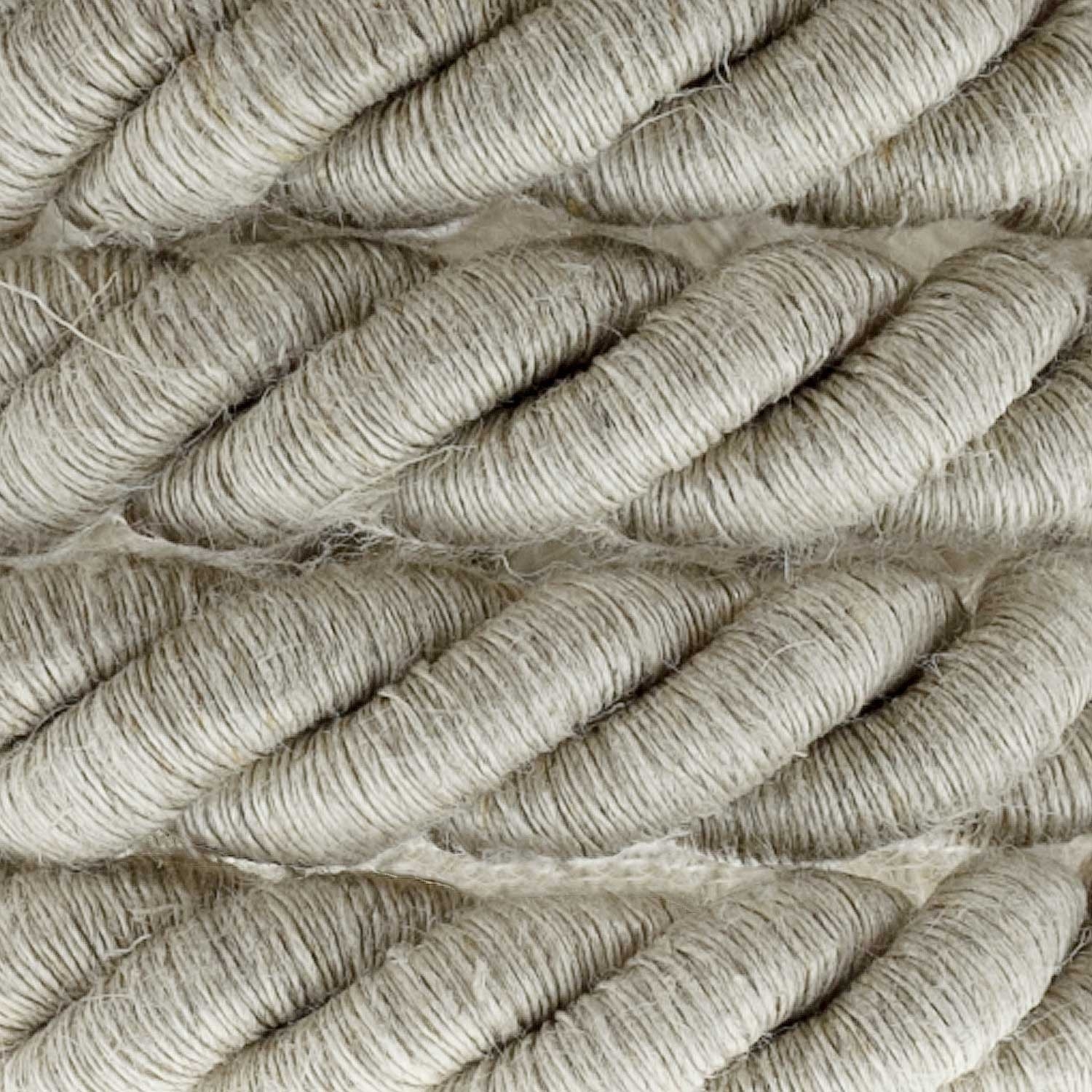 Rope Cable XL, 2XL, 3XL. Natural Linen.