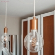 Pendant Light Metal: Cylindrical White