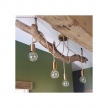 Pendant Light Metal: Cylindrical White