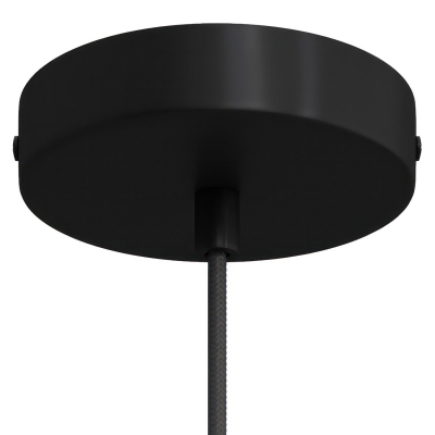 Pendant Light Metal: Cylindrical White
