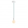Pendant Light Metal: Cylindrical White