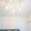 Pendant Light Metal: Cylindrical White
