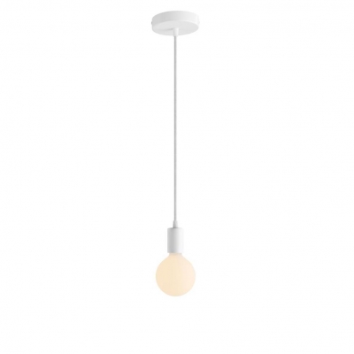 Pendant Light Metal: Conical White