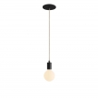 Pendant Light Metal: Cylindrical White