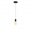 Pendant Light Metal: Cylindrical White