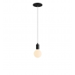 Pendant Light Metal: Cylindrical White