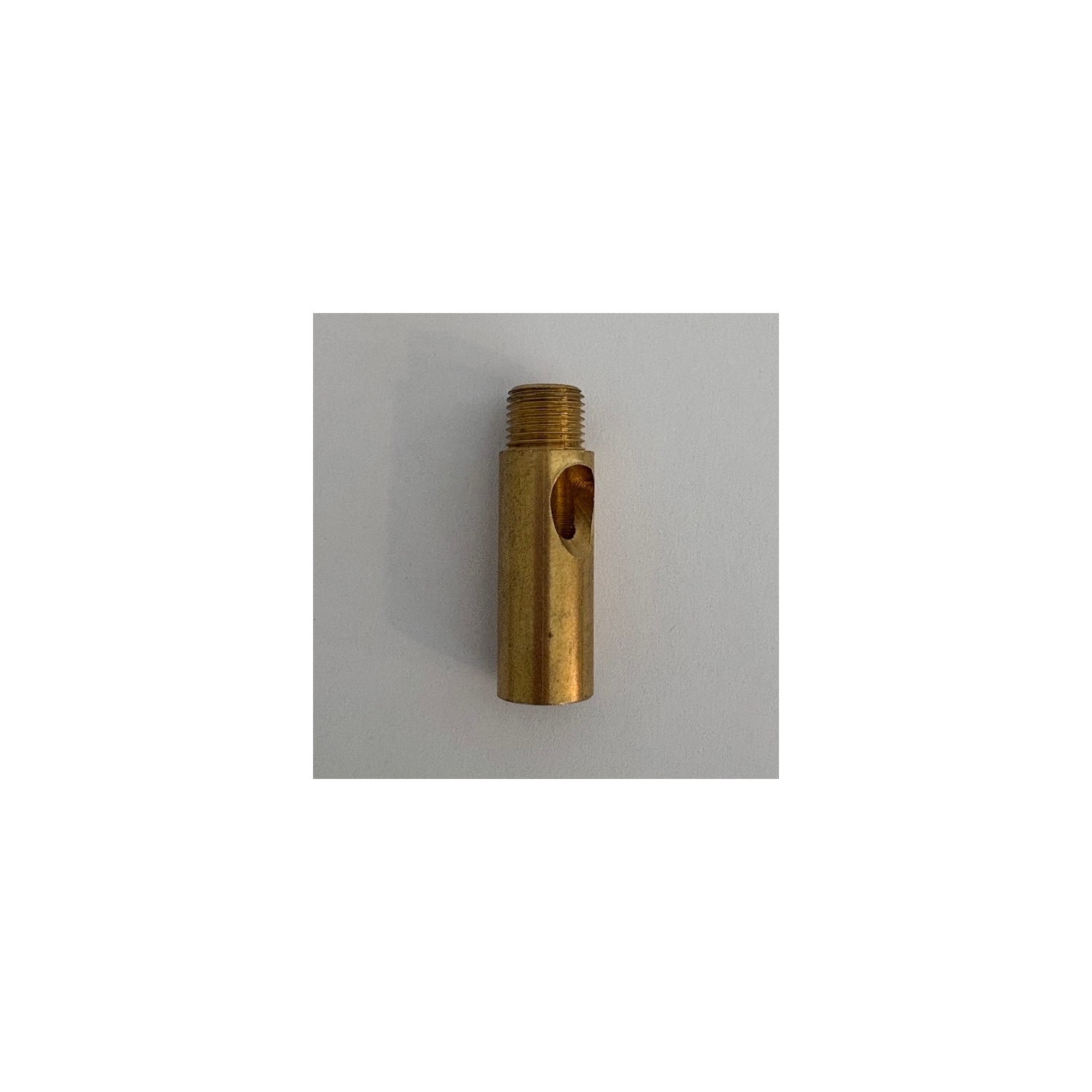 Side hole extension for lamp holder