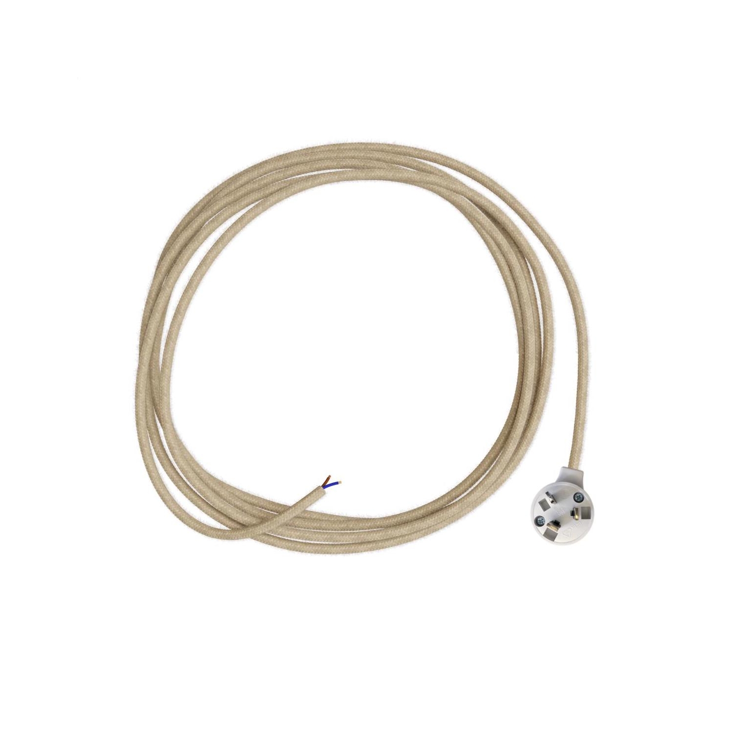 Plug-In Light Wiring- 2core White