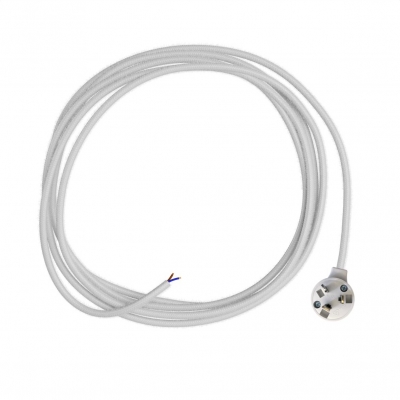 Plug-In Light Wiring- 2core White