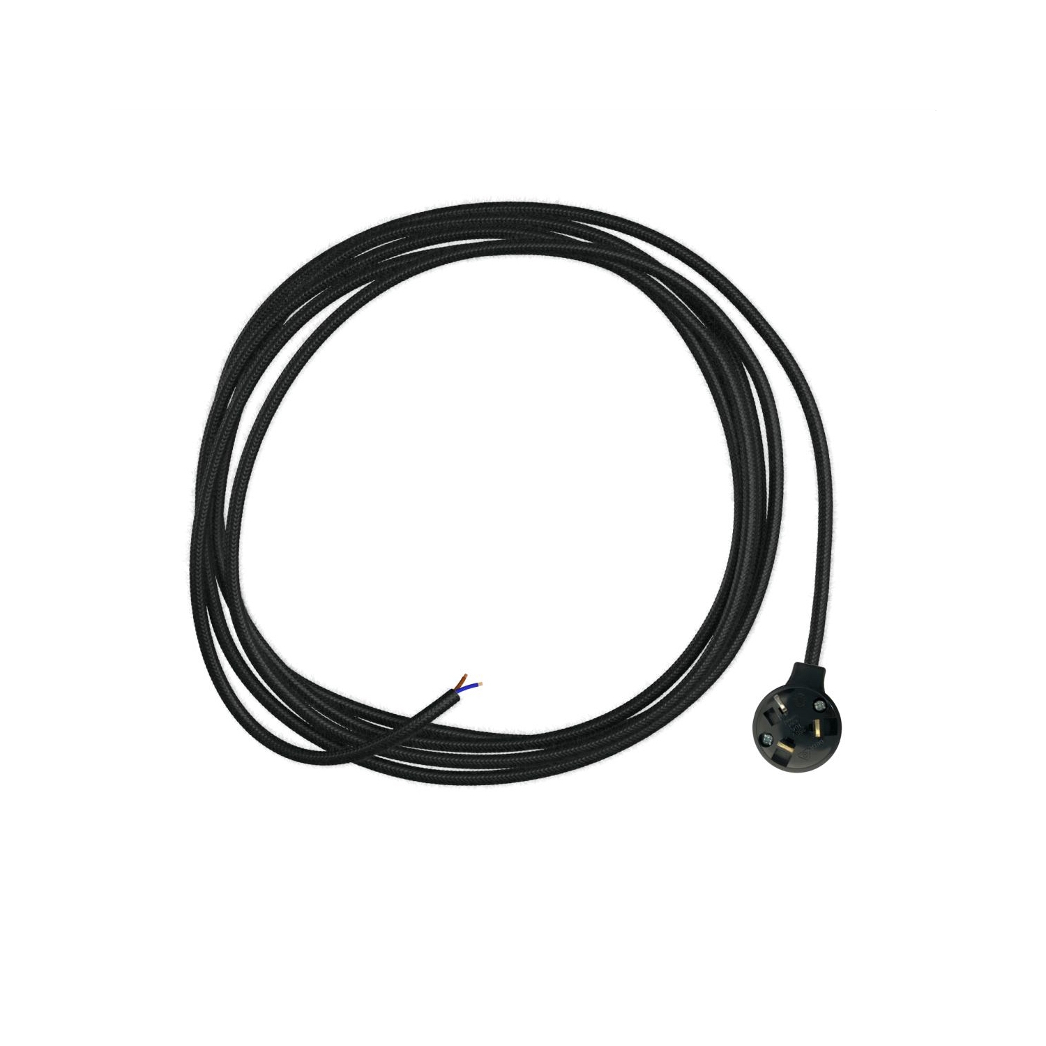 Plug-In Light Wiring- 2core Black