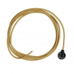 Plug-In Light Wiring- 2core Black